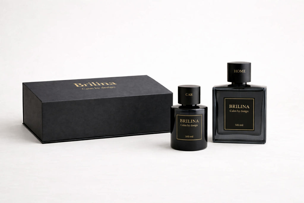 The Ritual Set —Home Diffuser + Car Diffuser  Featuring Premium White Tea Fragrance