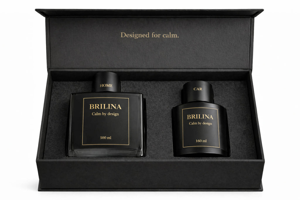 The Ritual Set —Home Diffuser + Car Diffuser  Featuring Premium White Tea Fragrance